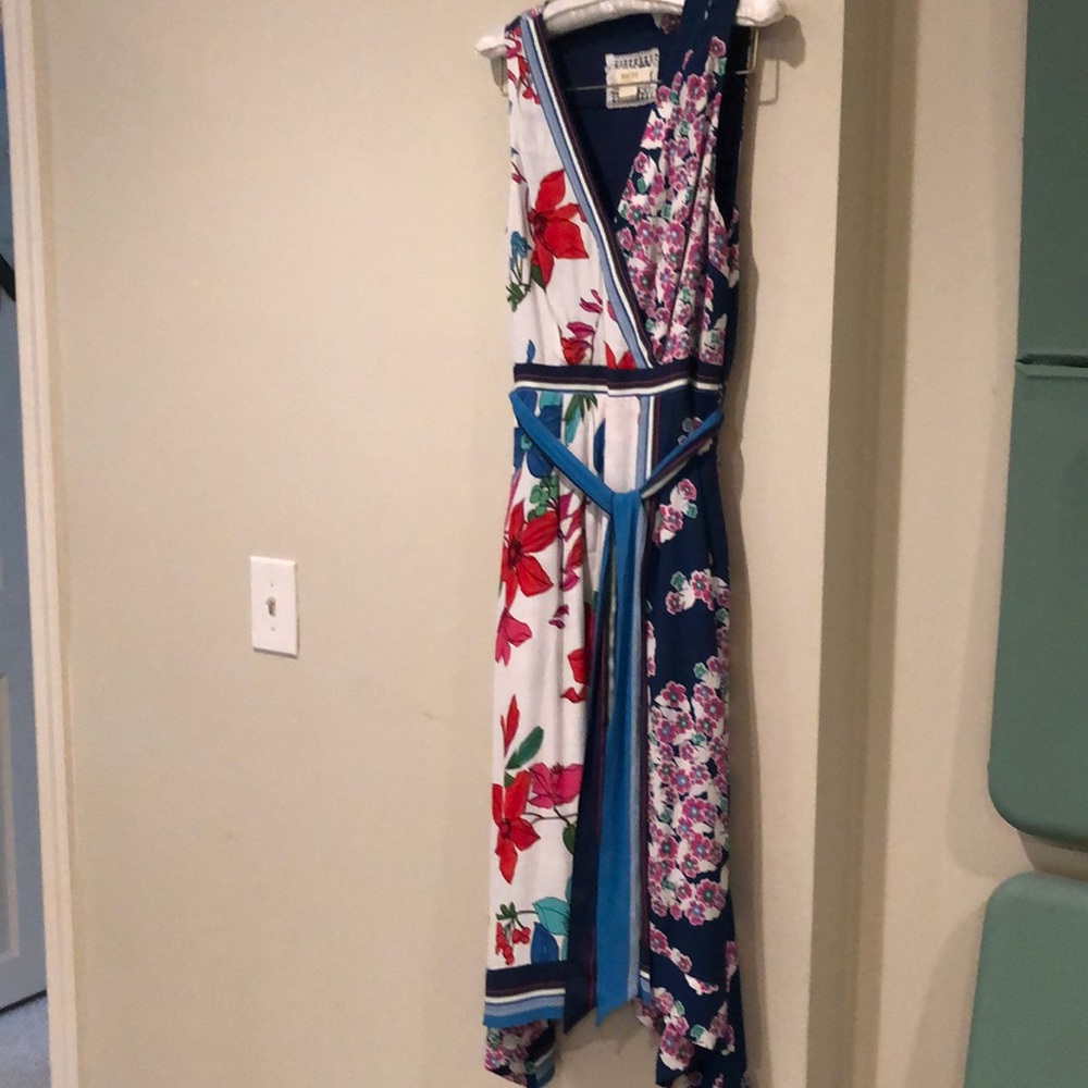 Anthropologie Maeve colorful midi dress